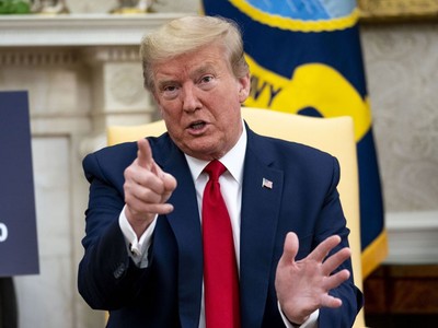 Tổng thống Mỹ Donald Trump (Ảnh: Bloomberg).