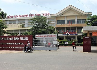 Bệnh viện Đa khoa Bình Thuận. (Nguồn: Báo Bình Thuận).