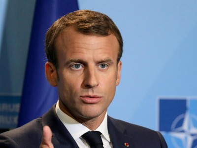 Tổng thống Pháp Emmanuel Macron. (Ảnh: Reuters).