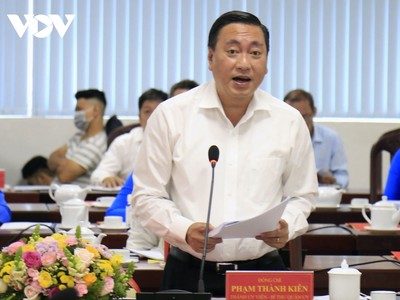 Ông Phạm Thành Kiên - Bí thư Quận uỷ Quận 3.