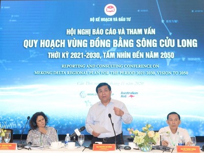 Bộ trưởng Bộ Kế hoạch và Đầu tư Nguyễn Chí Dũng đánh giá, quy hoạch vùng ĐBSCL là một việc làm mới và rất khó. Đây là lần đầu tiên chúng ta lập quy hoạch vùng, lần đầu tiên lập quy hoạch theo phương pháp tích hợp, đa ngành..