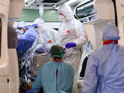 Số ca tử vong do Covid-19 tại châu Âu tiếp tục tăng mạnh (Ảnh minh họa: AFP).