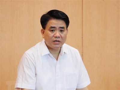 Bị cáo Nguyễn Đức Chung. (Ảnh: TTXVN).