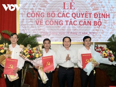 Ông Lê Tiến Châu - Bí thư Tỉnh ủy Hậu Giang.