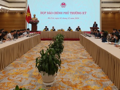 Họp báo Chính phủ thường kỳ tháng 11.