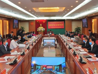 Kỳ họp thứ 50 của Ủy ban Kiểm tra Trung ương.