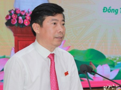 Ông Phạm Thiện Nghĩa được bầu làm Chủ tịch UBND tỉnh Đồng Tháp.