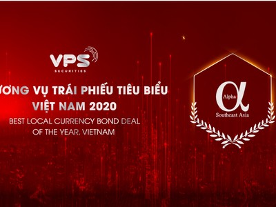 VPS nhận giải thưởng “Thương vụ Trái phiếu tiêu biểu Việt Nam 2020”