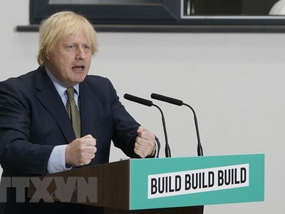Thủ tướng Anh Boris Johnson. (Ảnh: THX/TTXVN).