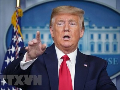 Tổng thống Mỹ Donald Trump. (Ảnh: AFP/TTXVN).