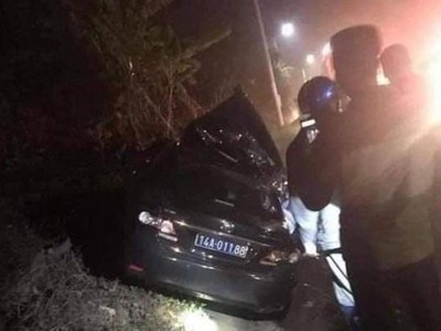 Hiện trường vụ tai nạn. (Nguồn: VTC).