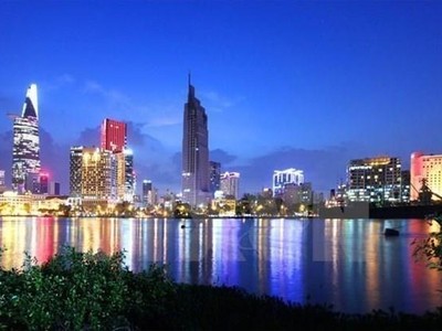 Một góc Thành phố Hồ Chí Minh. (Ảnh: TTXVN).