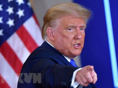 Thượng viện Mỹ đã bác quyền phủ quyết của Tổng thống Donald Trump đối với Đạo luật Ủy quyền quốc phòng. (Ảnh: AFP/TTXVN)