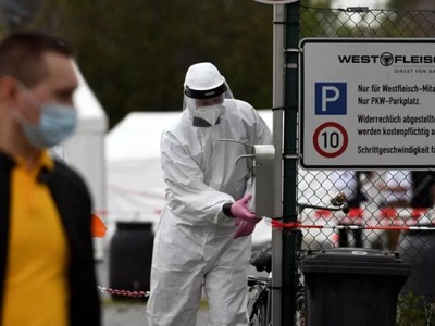 Chống Covid-19 ở Đức. Ảnh: Reuters.