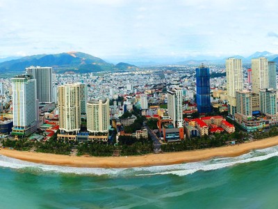 Toàn cảnh thành phố biển Nha Trang.