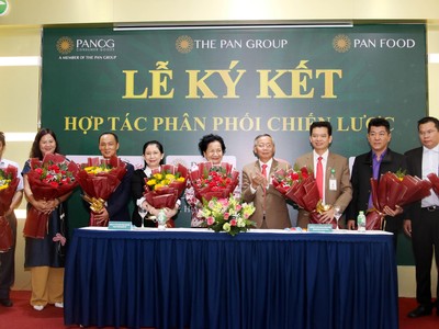 Lễ ký kết giữa PanCG với các đối tác diễn ra vào ngày 7/1/2021.