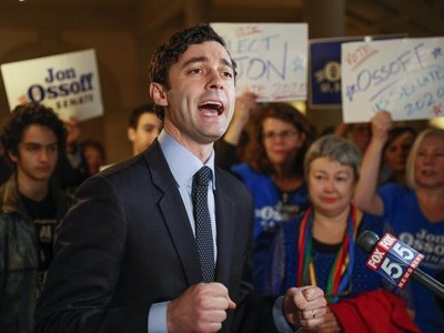 Ứng viên đảng Dân chủ Jon Ossoff (Ảnh: Getty).