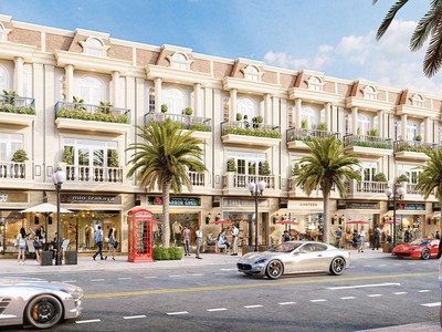 Mẫu nhà phố thương mại thiết kế sang trọng của Thăng Long Central City.