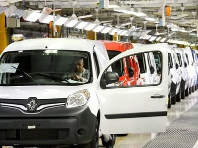 Nhà máy Renault tại Maubege. (Ảnh: MAXPPP).