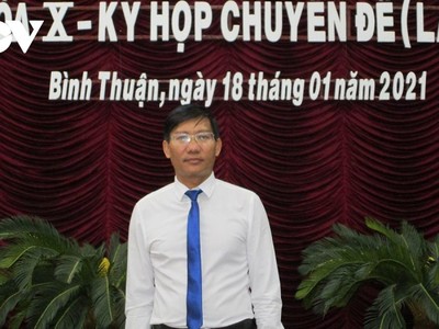 Ông Lê Tuấn Phong - Tân Chủ tịch UBND tỉnh Bình Thuận.
