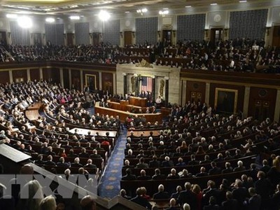 Toàn cảnh một phiên họp của Quốc hội Mỹ tại Washington, DC. (Nguồn: AFP/TTXVN).