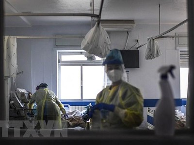 Các bệnh nhân COVID-19 tại Lisbon. (Ảnh: AFP/TTXVN).