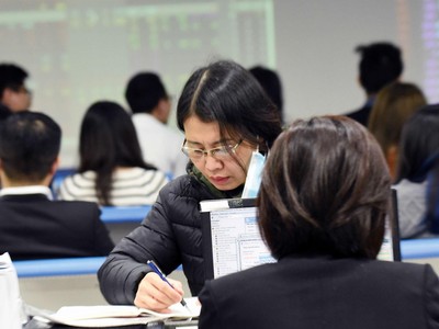 Ngày nay, nhà đầu tư chứng khoán cơ sở cũng cần quan sát... thị trường chứng khoán phái sinh và chứng quyền. Ảnh: Dũng Minh.