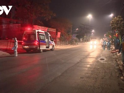 Khu vực phát hiện ca mắc COVID-19 tại Hà Khẩu, thành phố Hạ Long.