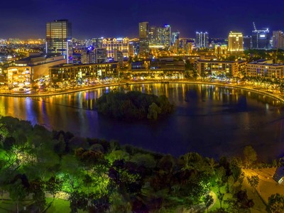 Đầu năm ngắm toàn cảnh khu đô thị độc đáo không phiên bản