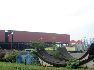 Dự án Nhà máy Thép Thái Nguyên giai đoạn 2 giờ chỉ là đống sắt vụn.