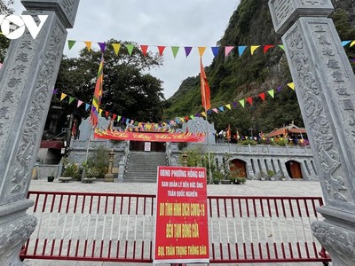 Các điểm tham quan, di tích tôn giáo tại Quảng Ninh đều không đón khách.