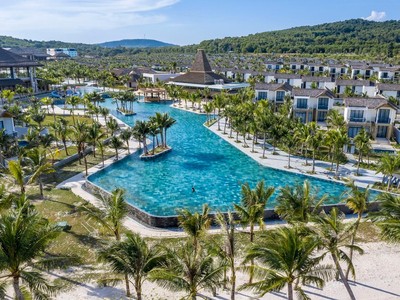 Toàn cảnh khu nghỉ dưỡng New World Phu Quoc Resort.