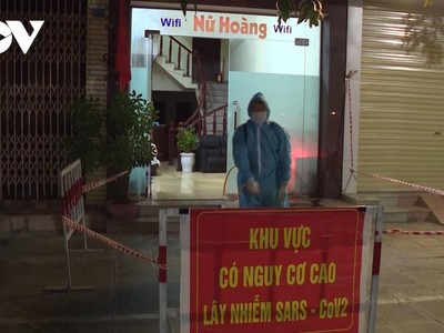 Phong tỏa nhà nghỉ Nữ Hoàng vì vi phạm các quy định phòng chống dịch.