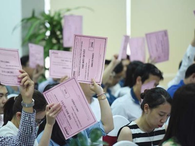 Từ năm 2021, cuộc họp ĐHCĐ được tiến hành khi có số cổ đông dự họp đại diện trên 50% tổng số phiếu biểu quyết.