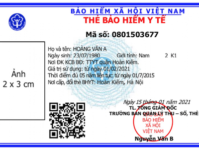 Công tác chuẩn bị để cấp thẻ bảo hiểm y tế mẫu mới đang được gấp rút hoàn tất