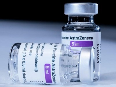 Vaccine ngừa COVID-19 của AstraZeneca. (Ảnh: AFP/TTXVN).