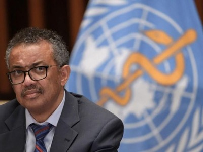 Tổng giám đốc WHO Tedros Adhanom Ghebreyesus. Ảnh: AFP.