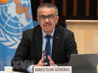 Tổng Giám đốc WHO Tedros Adhanom Ghebreyesus. (Ảnh: AFP/TTXVN).