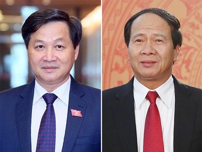 Chính phủ có hai Phó Thủ tướng mới là các ông Lê Minh Khái, Lê Văn Thành
