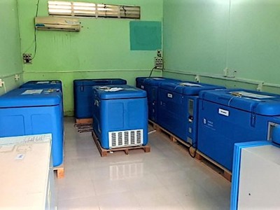 6.700 liều vaccine đã về tới Cà Mau.