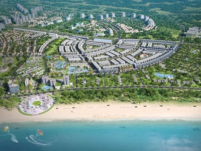 Phối cảnh dự án Khu đô thị Du lịch Sinh thái Nhơn Hội (Quy Nhơn, Bình Định) do Phát Đạt đầu tư và phát triển.