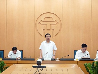 Ông Chử Xuân Dũng phát biểu chỉ đạo tại phiên họp trực tuyến.