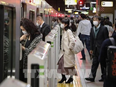 Nhật Bản tái Tuyên bố tình trạng khẩn cấp lần 3 vì Covid-19 (Ảnh: TTXVN).