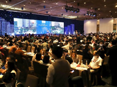 Hơn 1.400 khách hàng tham gia Chương trình tiết kiệm nhà ở lần 3 đã có mặt tại sự kiện.