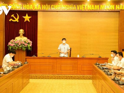 Ban Chỉ đạo phòng, chống dịch bệnh COVID-19 tỉnh Vĩnh Phúc họp báo thông tin về tình hình dịch, bệnh và các biện pháp phòng, chống dịch.