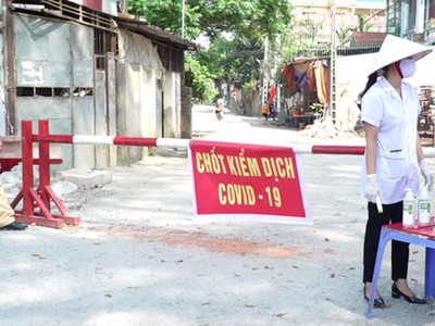 Vĩnh Phúc lập 9 chốt kiểm soát Covid-19 tại các tuyến đường trọng yếu vào tỉnh