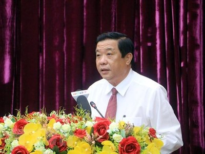 Tân Bí thư Tỉnh ủy Vĩnh Long Bùi Văn Nghiêm.