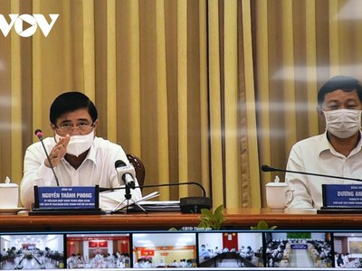 Ông Nguyễn Thành Phong phát biểu chỉ đạo.