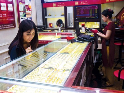 Tình trạng vàng hóa nền kinh tế được giảm thiểu.