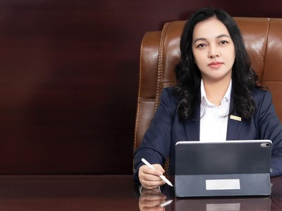 Bà Nguyễn Đức Thạch Diễm, Thành viên HĐQT kiêm Tổng giám đốc Sacombank.